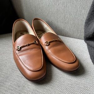 Sam Edelman Loraine Loafer in Brown Saddle (Camel). Size 8